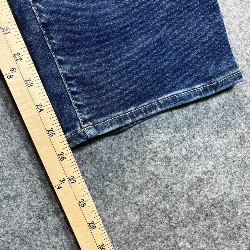 Mavi Jeans Women's 33x26 Viola High Rise Slim Straight Medium Blue Stretch Denim - Picture 7 of 12